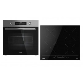 TEKA HSB 6350 SS & IBC 64110 SSM BK Σετ Εντοιχιζόμενος Φούρνος & Εστία 70lt